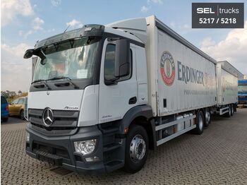 Camion pour le transport de boissons Mercedes-Benz Actros 2540 / KOMPLETT! /Ldbwd / Lenk-Liftachse: photos 1