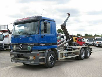 Camion ampliroll Mercedes-Benz Actros 2640 K 6x4 Abrollkipper Meiller: photos 1
