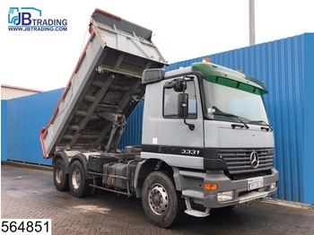 Camion benne Mercedes-Benz Actros 3331 6x4, Manual, Steel suspension, 13 Tons axles, Airco, Analoge tachograaf: photos 1