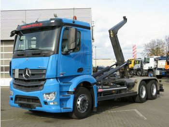Camion ampliroll Mercedes-Benz Antos 2643 L 6x4 Abrollkipper Meiller RK 20.70: photos 1