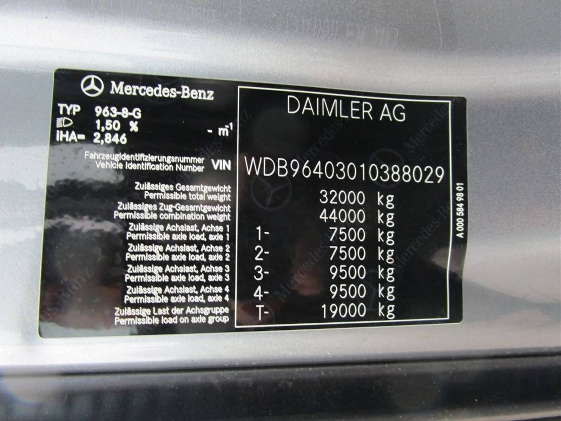 Châssis cabine neuf Mercedes-Benz Arocs 3240 8x4 New: photos 8