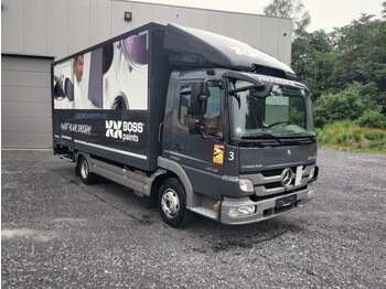 Camion fourgon Mercedes-Benz Atego 1018 KOFFER/CAISSE + D'HOLLANDIA 1500 KG: photos 1