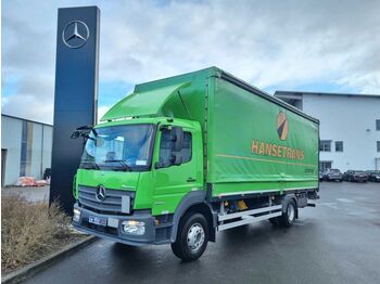 Camion à rideaux coulissants Mercedes-Benz Atego 1623 L 4x2 LBW 2.000kg Schiebeverdeck: photos 1