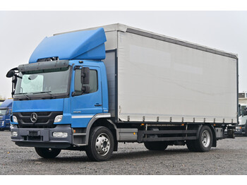 Camion à rideaux coulissants Mercedes-Benz Atego 1629  Klima LBW GG 6000 kg. Scheckheft: photos 1
