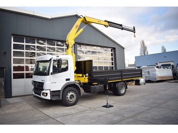 Camion plateau, Camion grue neuf Mercedes-Benz Atego 1730 / 4×2 TRUCK MOUNTED CRANE / LHD / N: photos 1