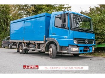 Camion pour le transport de boissons Mercedes-Benz Atego 818 Getränkekoffer Rolladen 145tkm!: photos 1