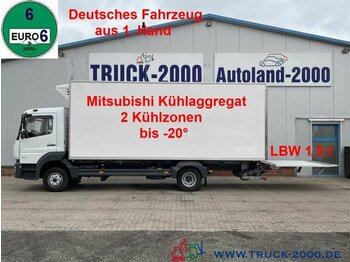 Camion frigorifique Mercedes-Benz Atego 821 Frisch - Tiefkühler -20° 2 Kammern LBW: photos 1