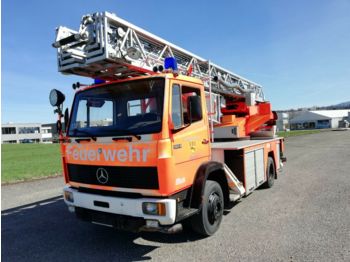 Camion Mercedes-Benz DB 1124 Feuerwehr Drehleiter m. Korb TOPZUSTAND!