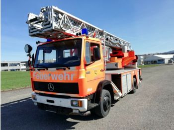 Camion Mercedes-Benz DB 1124 Feuerwehr Drehleiter m. Korb TOPZUSTAND!: photos 1