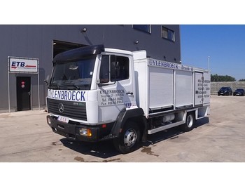Camion fourgon Mercedes-Benz SK 814 (FULL STEEL SUSPENSION / BELGIAN TRUCK IN PERFECT CONDITION): photos 1