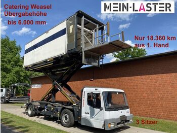 Camion porte-conteneur/ Caisse mobile Mercedes-Benz Wiesel-Mafi-Wechsel-Kamag-Catering 1.Hand: photos 1