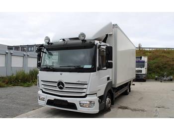 Camion fourgon Mercedes-Benz atego 823 closed box truck with liftgate: photos 1