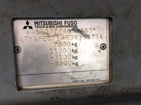 Camion benne Mitsubishi Fuso Canter 7C15 4x2 RHD tipper: photos 16