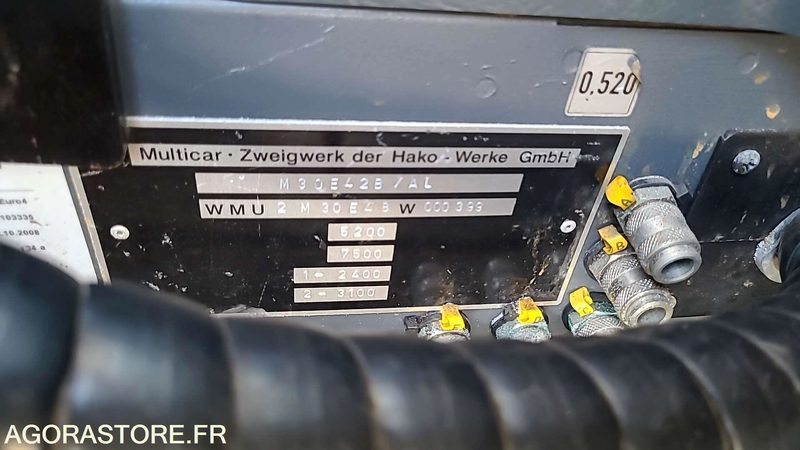 Camion Multicar - Fumo 4x4  EQUIPE VH - 2009 - AJ160MC- PRO449-PRO249