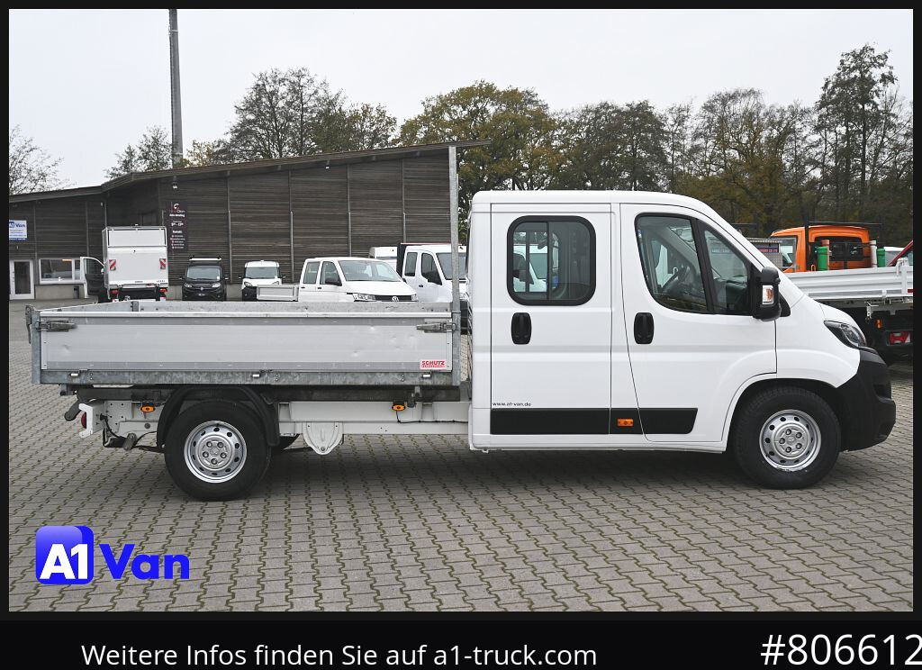 Camion PEUGEOT Boxer Doka Kipper, AHK, Klima, Standheizung