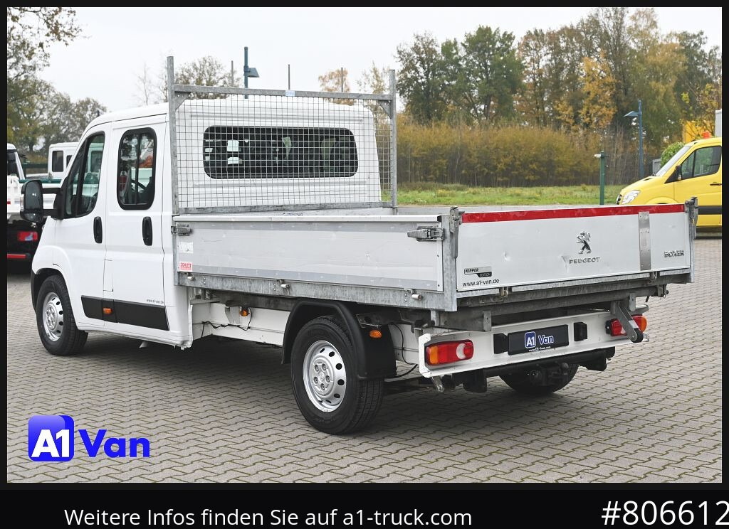 Camion PEUGEOT Boxer Doka Kipper, AHK, Klima, Standheizung