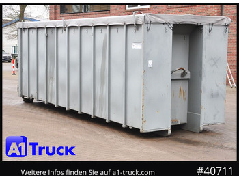 Camion POL OSTEG Abrollcontainer 47,5m³,  Mulde, Dachplane, Portaltür