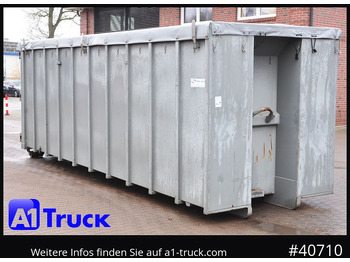 Camion POL OSTEG Abrollcontainer 47,5m³,  Mulde, Dachplane, Portaltür