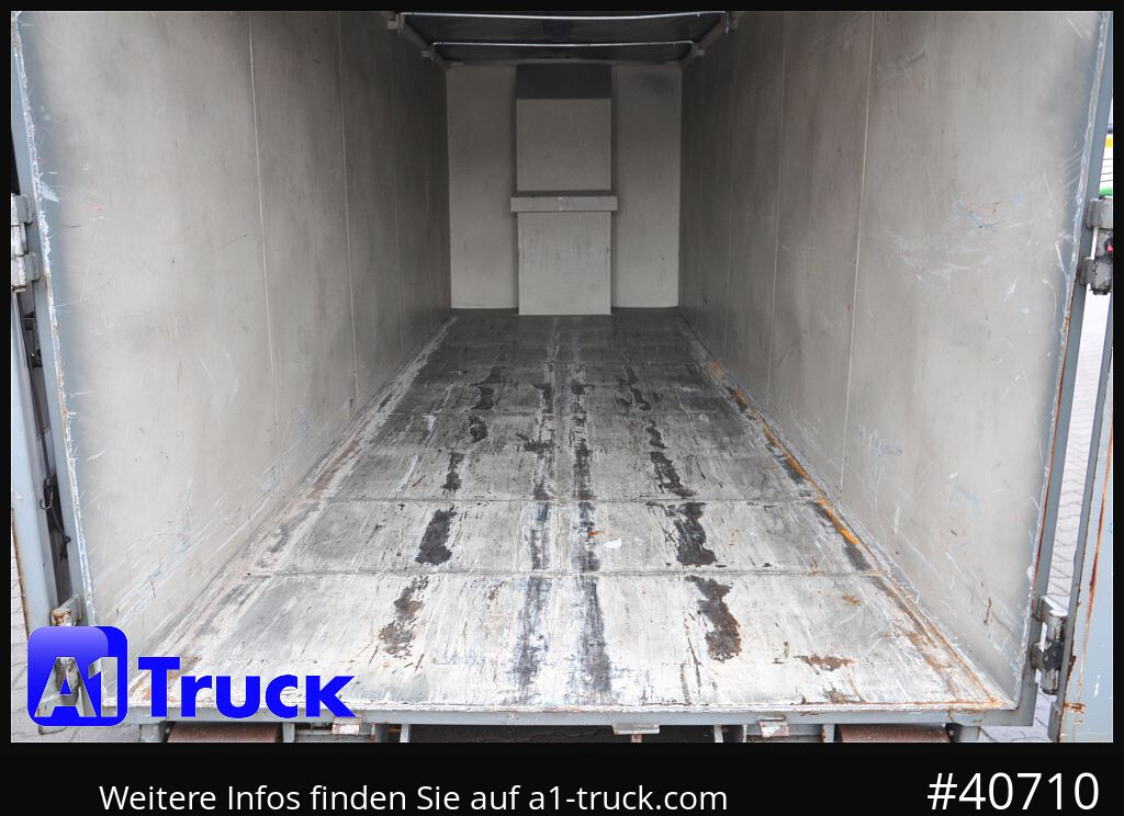 Camion POL OSTEG Abrollcontainer 47,5m³,  Mulde, Dachplane, Portaltür