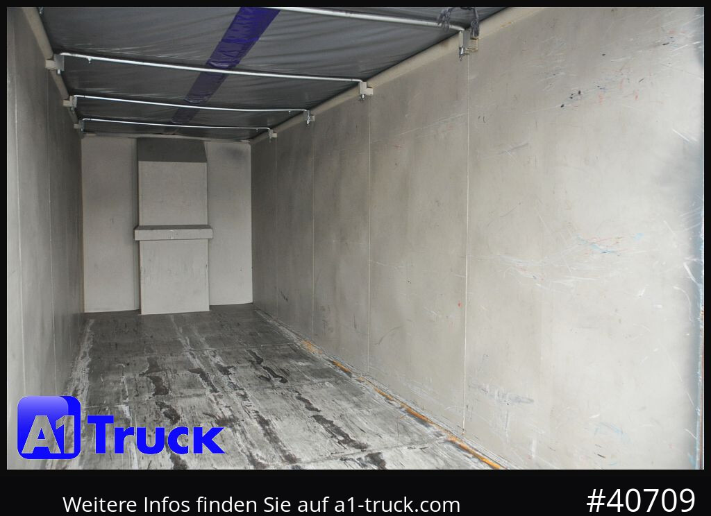 Camion POL OSTEG Abrollcontainer 47,5m³,  Mulde, Dachplane, Portaltür