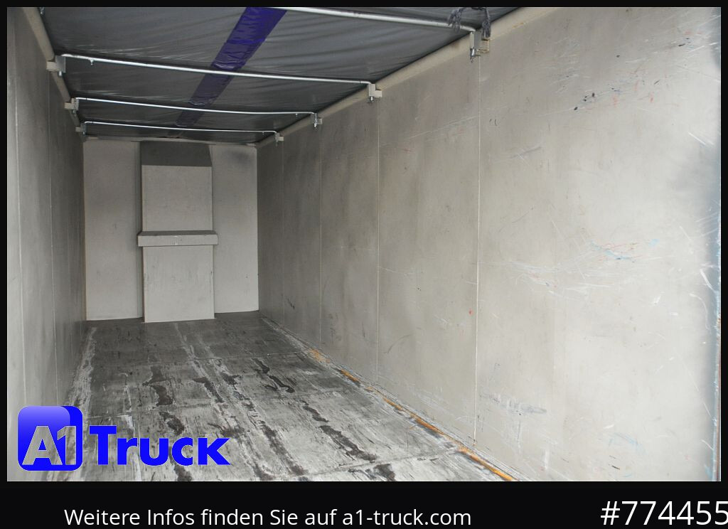 Camion POL OSTEG Abrollcontainer 47,5m³,  Mulde, Dachplane, Portaltür