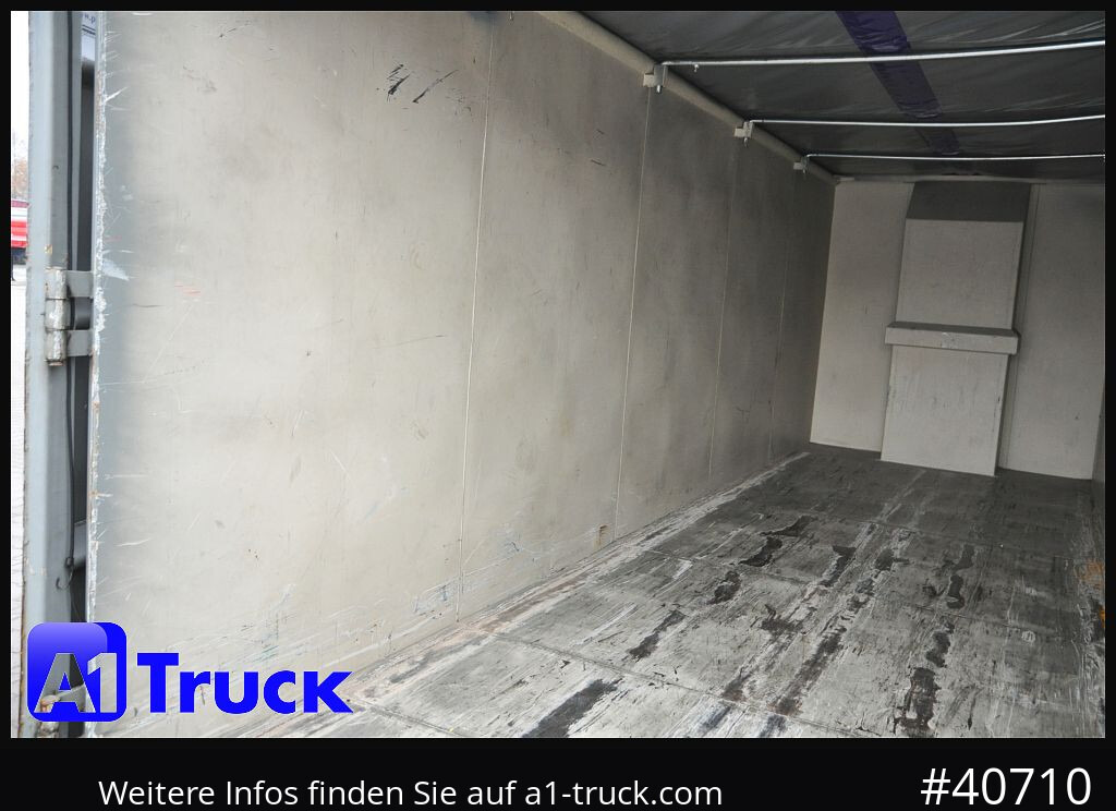 Camion POL OSTEG Abrollcontainer 47,5m³,  Mulde, Dachplane, Portaltür