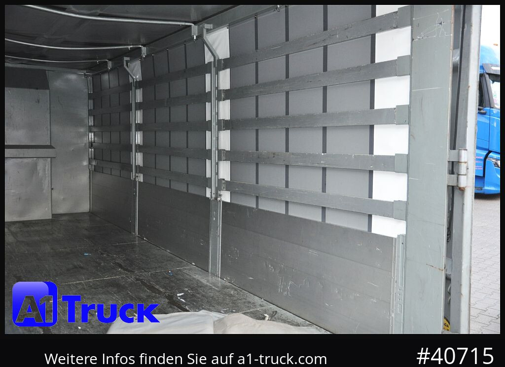 Camion POL OSTEG Abrollcontainer 47,m³, Mulde, 1 seitig Schiebeplane, Plane