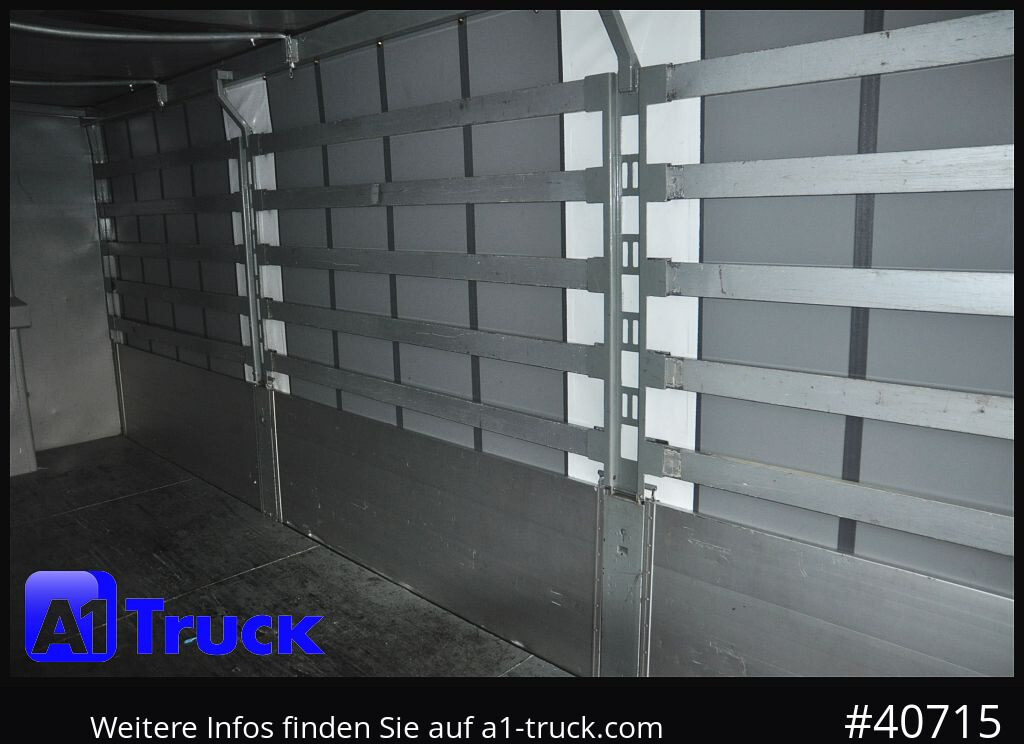 Camion POL OSTEG Abrollcontainer 47,m³, Mulde, 1 seitig Schiebeplane, Plane