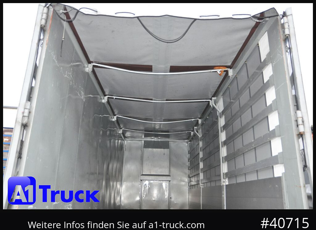 Camion POL OSTEG Abrollcontainer 47,m³, Mulde, 1 seitig Schiebeplane, Plane