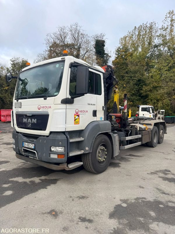 Camion PORTEUR MOVI GRUE GO MAN -1462-66ICAM571X)