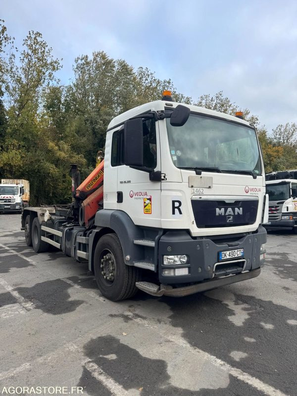 Camion PORTEUR MOVI GRUE GO MAN -1462-66ICAM571X)