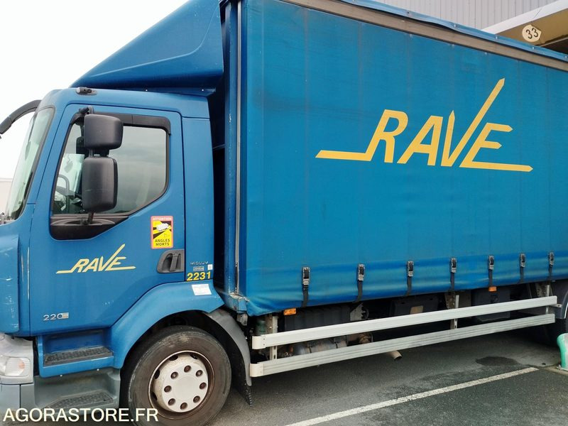 Camion RENAULT MIDLUM 12.220- Bâché - 2010 / 749722 KM (2231)