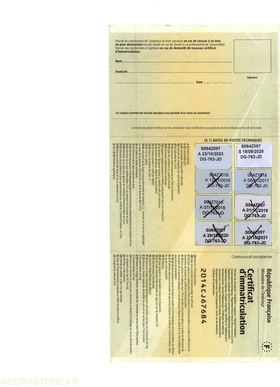 Camion RENAULT MIDLUM - 42841kms - 2004
