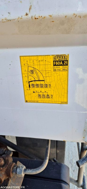 Camion RENAULT MIDLUM GRUE - 2003 -143000km