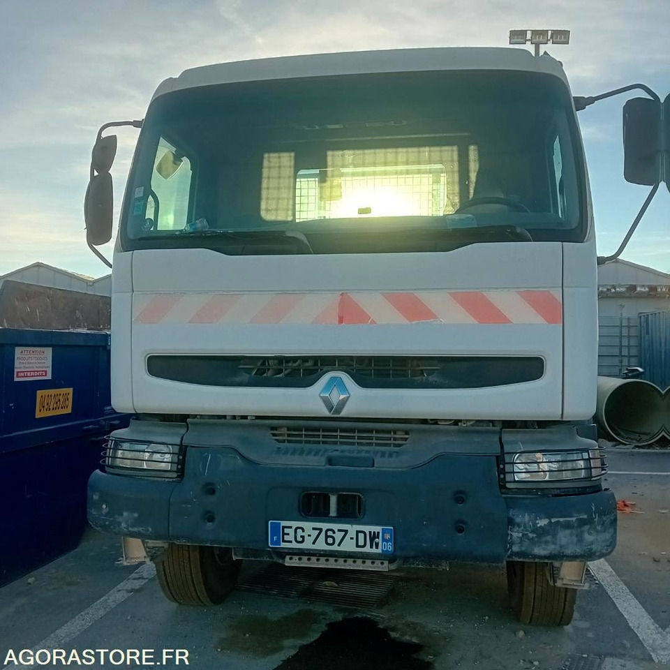 Camion Renault Kerax multi benne à chaine