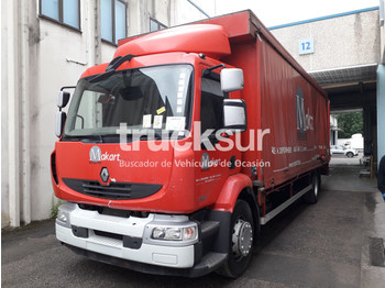 Camion à rideaux coulissants Renault MIDLUM 280.18: photos 1