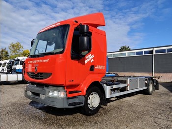 Camion porte-conteneur/ Caisse mobile Renault Midlum 220X 16TON 4x2 Euro4 Manual - BDF chassis - Roof Spoiler - 2x Stainless steel boxes- Extra Batteries 2/2021APK: photos 1