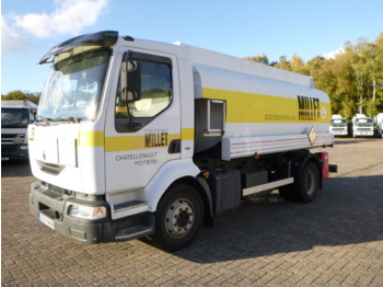 Camion citerne pour transport de carburant Renault Midlum 250 4x2 fuel tank 11.5 m3 / 4 comp: photos 1