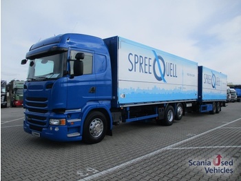 Camion pour le transport de boissons SCANIA R410LB6X24MNB Komplettzug / 38 Europaletten: photos 1