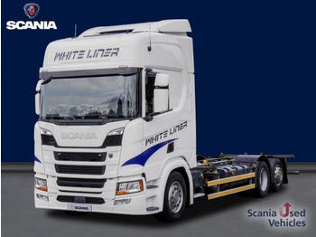 Camion porte-conteneur/ Caisse mobile SCANIA R 450 B6X2*4LB: photos 1