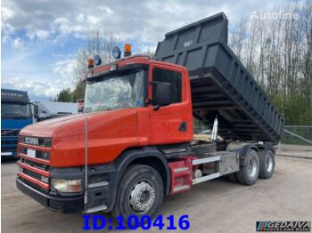 Camion benne SCANIA T114 Torpedo 340 6x2 - 10tyre - Full Steel - Manual: photos 1