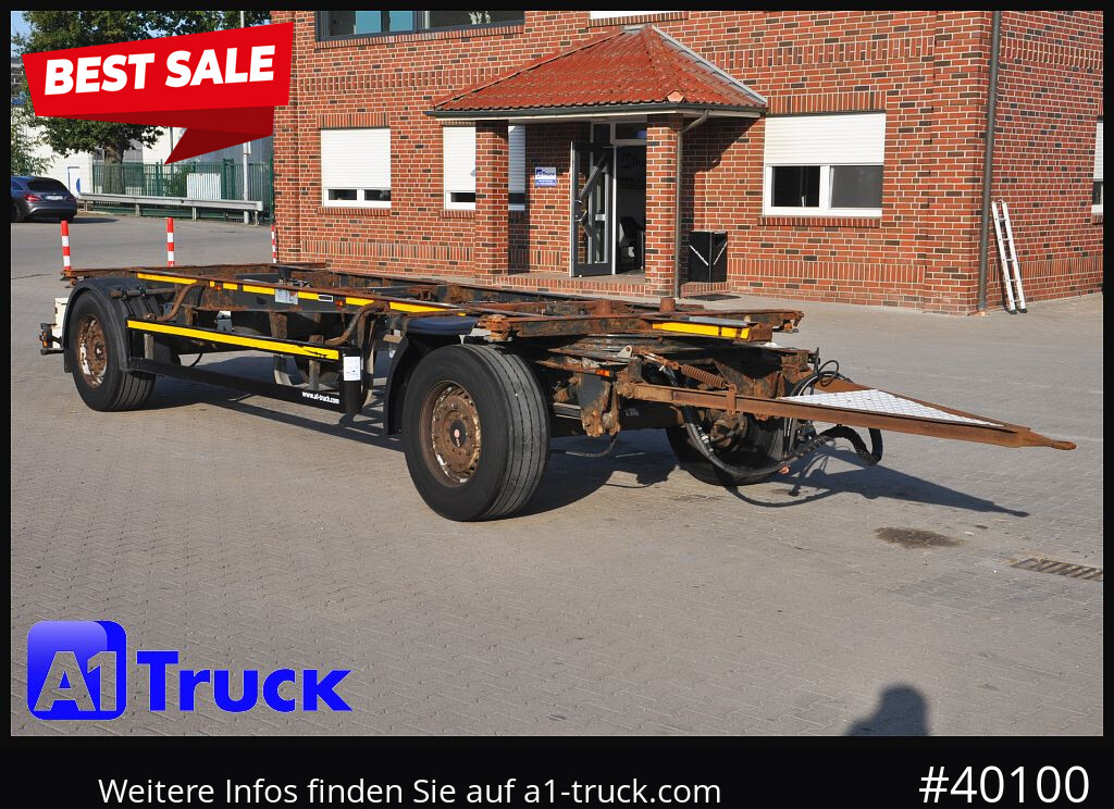 Camion SCHMITZ AWF 18, BDF Anhänger Standard 7,45 SAF Achse