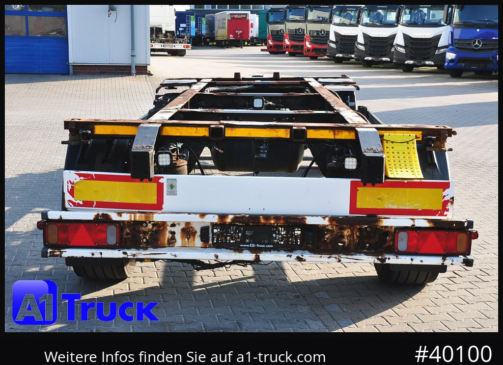 Camion SCHMITZ AWF 18, BDF Anhänger Standard 7,45 SAF Achse