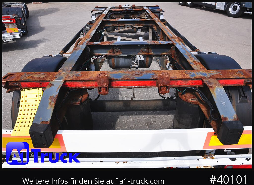 Camion SCHMITZ AWF 18, SAF Achse, Standard