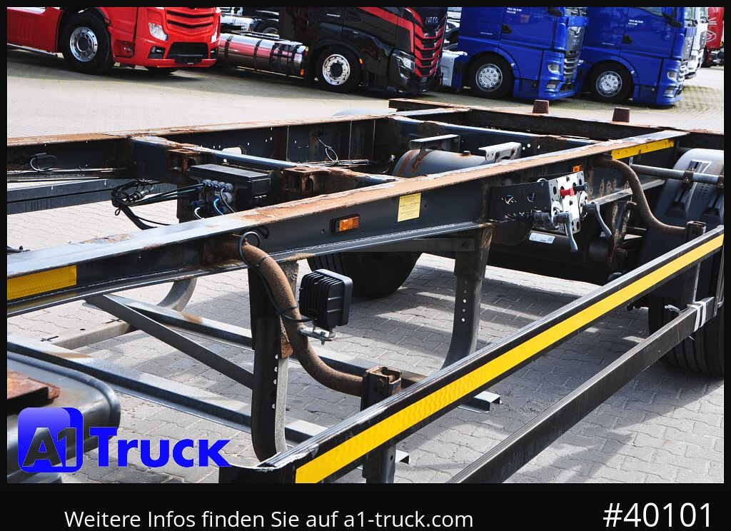 Camion SCHMITZ AWF 18, SAF Achse, Standard