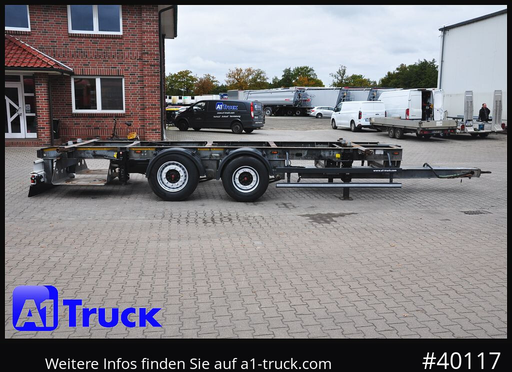 Camion SCHMITZ tandem, verzinkt, oben oder unten gekuppelt, verstellbar