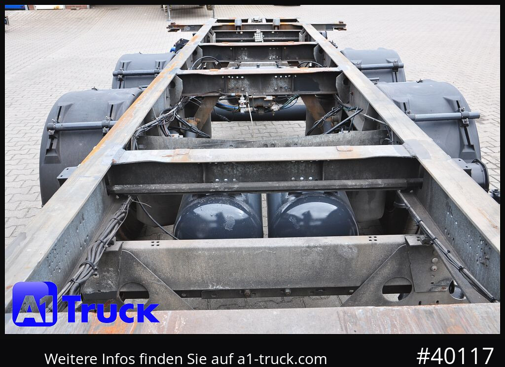 Camion SCHMITZ tandem, verzinkt, oben oder unten gekuppelt, verstellbar