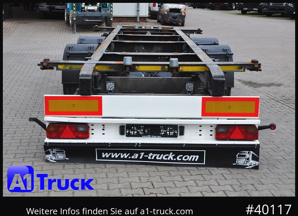 Camion SCHMITZ tandem, verzinkt, oben oder unten gekuppelt, verstellbar