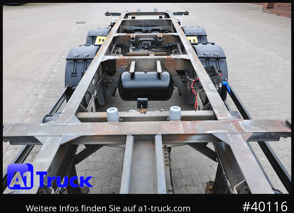 Camion SCHMITZ tandem, verzinkt, oben oder unten gekuppelt, verstellbar