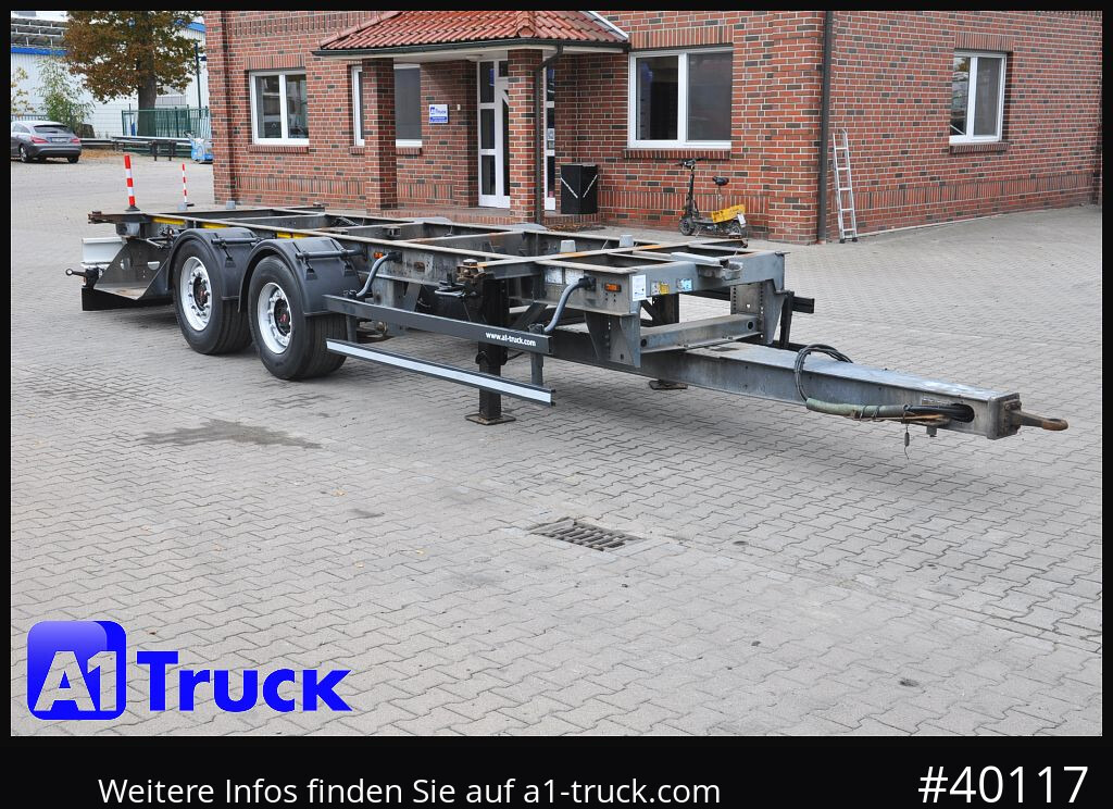 Camion SCHMITZ tandem, verzinkt, oben oder unten gekuppelt, verstellbar